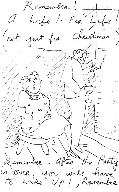 A Wife Is For Life drawing