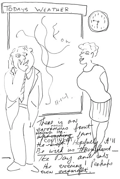 Today’s Weather drawing